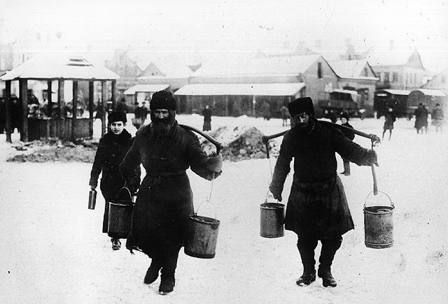 Jewish Water Carriers, Lida, Belorussia, WWI