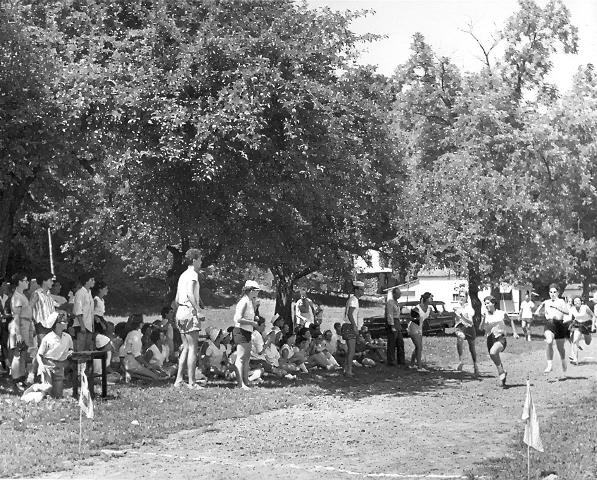 Sport activity in a Jewish summer camp, Upstate New York, USA, 1950-1960 Sport activity in a Jewish summer camp, Upstate New York, USA, 1950-1960