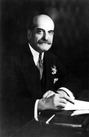 Felix Warburg, Banker and Philanthropist, Chairman of J.D.C. USA