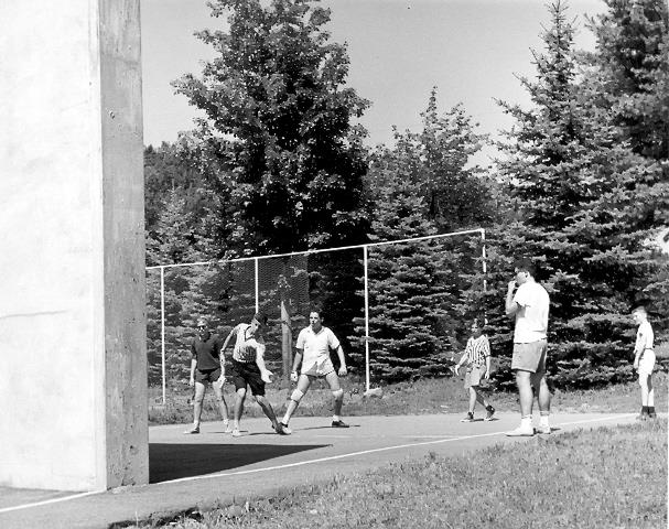 Sport activity in a Jewish summer camp, Upstate New York, USA, 1950-1960 Sport activity in a Jewish summer camp, Upstate New York, USA, 1950-1960