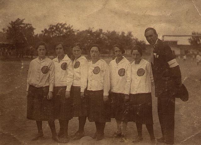 Girls of the Jabotinsky Sports Club, Vidin, Bulgaria, 1930