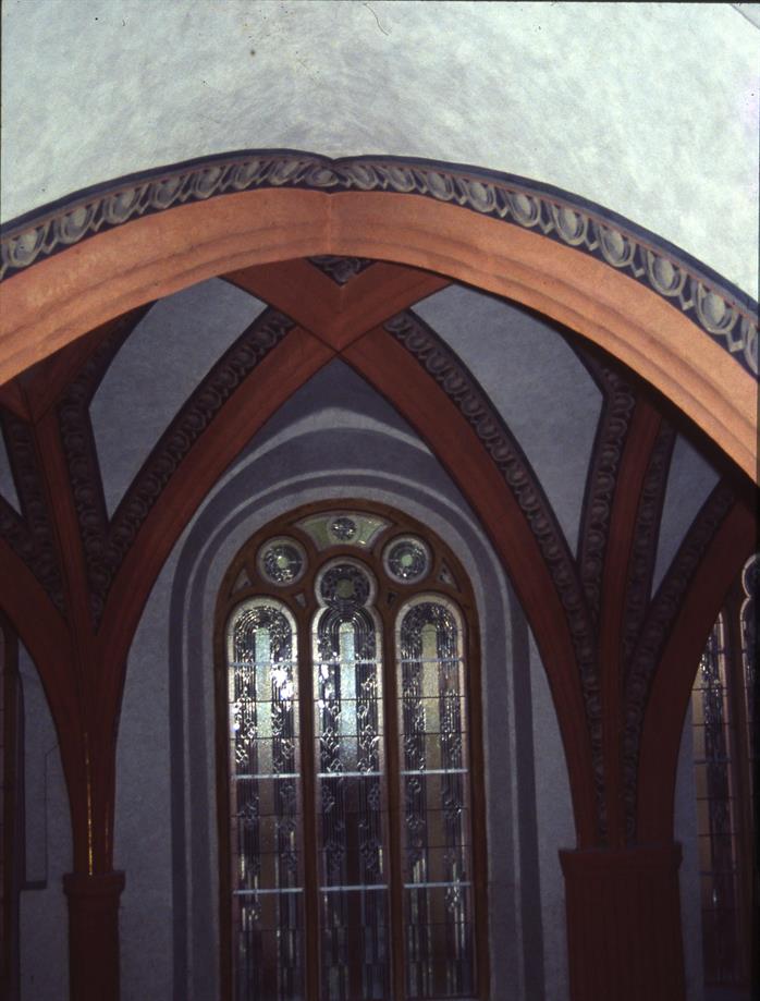 Pinkas Synagogue (internal view), Prague, Czech Republic, 1992 Pinkas Synagogue (internal view), Prague, Czech Republic, 1992