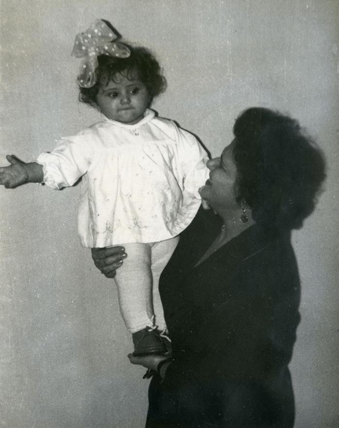 Batya Lossos Nee Yoffe and Her Daughter Lan, Irkutsk, Russia, 1970 Batya Lossos Nee Yoffe and Her Daughter Lan, Irkutsk, Russia, 1970