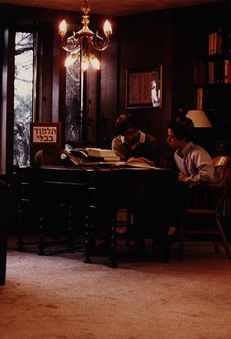 Torah study in Denver, Colorado, USA, 1983