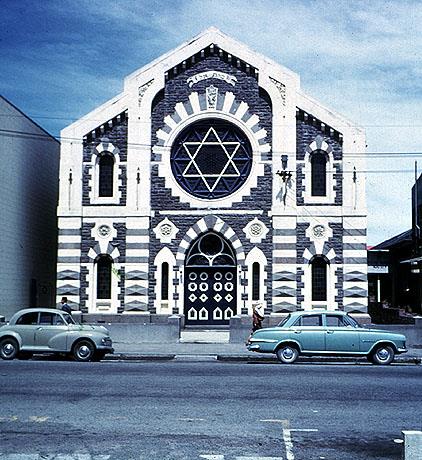 The Synagogue in Christchurch, New Zealand, 1972