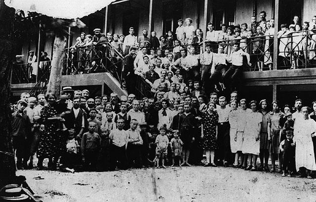 מהגרים יהודים מפולין בנמל בברזיל, 1926