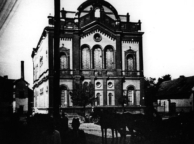 בית הכנסת הגדול, ברגסאס (ברגובו), הונגריה, שנות ה-1920