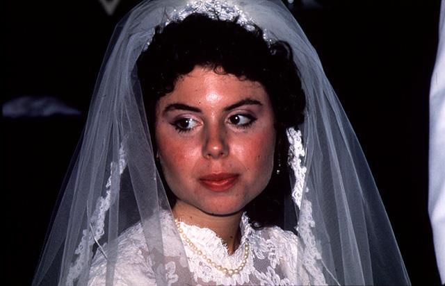 Juliet Whinston Engel on her Wedding Day, Indianapolis, Indiana, USA, 1983