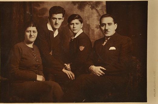 משפחת גרינבאום, לודז', פולין, 1933 בקירוב