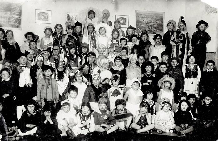 Purim Party, Lublin, Poland, late 1920s