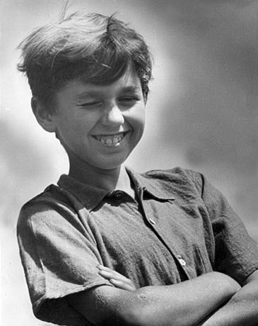 Young Jewish Boy, WWII refugee, in camp Oswego, USA, 1944-1945 Young Jewish Boy, WWII refugee, in camp Oswego, USA, 1944-1945