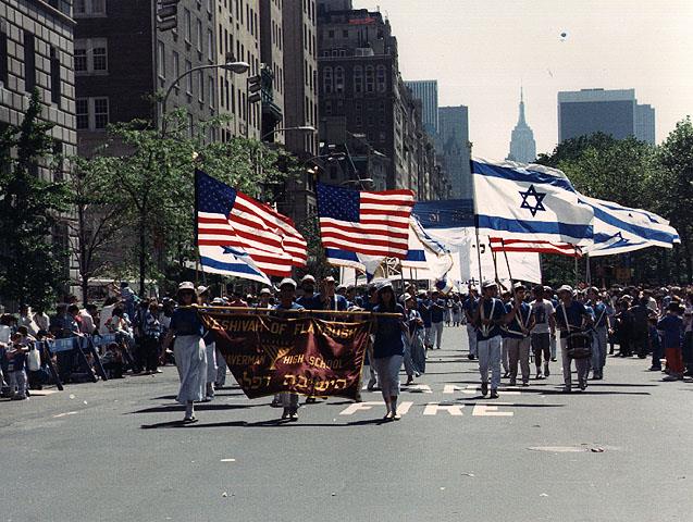 מצעד הצדעה לישראל, ניו יורק, ארה"ב, 1987