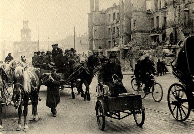 Warsaw after the Liberation, Poland 1945