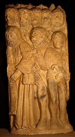 Jew From France. Replica of a Relief in Carcassonne, France, 15th cen