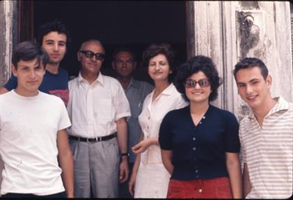 Jewish family members, Split, Yugoslavia, 1971 Jewish family members, Split, Yugoslavia, 1971