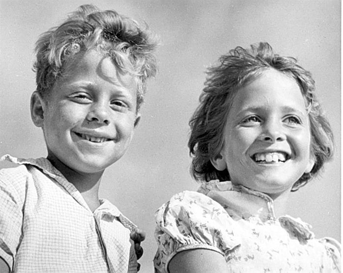 Kibbutz children, Ma'agan Michael, Israel, 1960s Kibbutz children, Ma'agan Michael, Israel, 1960s