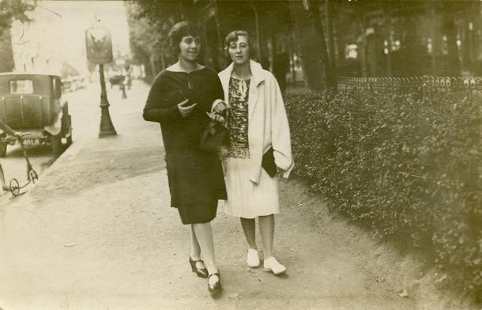 Irene Jabes with her Friend, France, 1930s