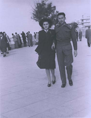 שושנה (שרירא) ואריאל כהן, תל אביב, ארץ ישראל, שנות ה-1930 שושנה (שרירא) ואריאל כהן, תל אביב, ארץ ישראל, שנות ה-1930