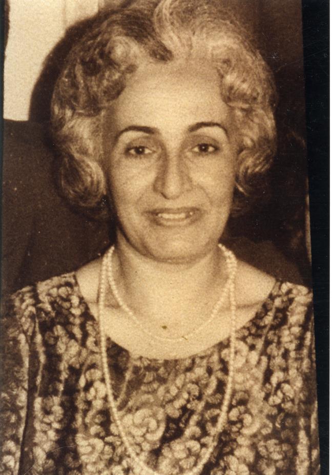 רבקה קשי, תל אביב, ישראל, 1956