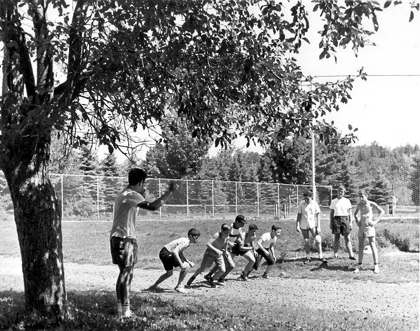 Sport activity in a Jewish summer camp, Upstate New York, USA, 1950-1960 Sport activity in a Jewish summer camp, Upstate New York, USA, 1950-1960