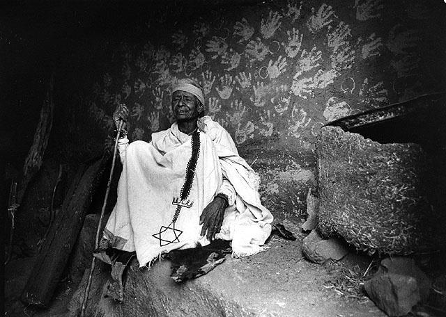 A Blind Woman from Beta Israel, Ethiopia, 1984.