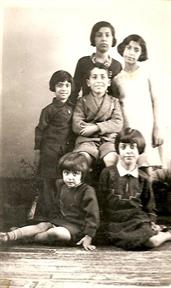 ילדי משפחת רבי,&nbsp;טנטא, מצרים, סוף שנות ה-1930