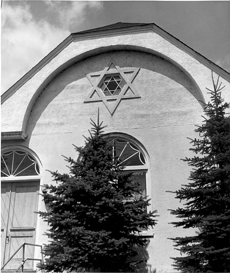 בית כנסת במדינת ניו יורק (?), ארה"ב שנות 1950