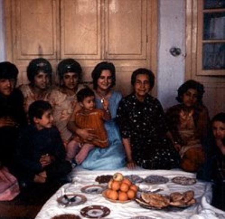 Jewish Family at Home, Herat, Afghanistan 1966. ANU - Museum of the Jewish People,  The Oster Visual Documentation Center
