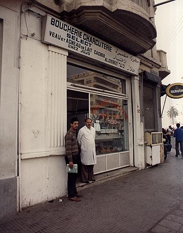 אטליז כשר, קזבלנקה, מרוקו, 1982