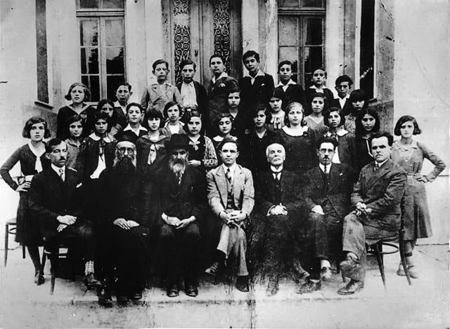 תלמידים בבית ספר היהודי, יואנינה, יוון, 1931