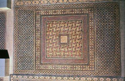 Mosaic Floor in the Synagogue of Sardis. Model. The Oster Visual Documentation Center, ANU – Museum of the Jewish People