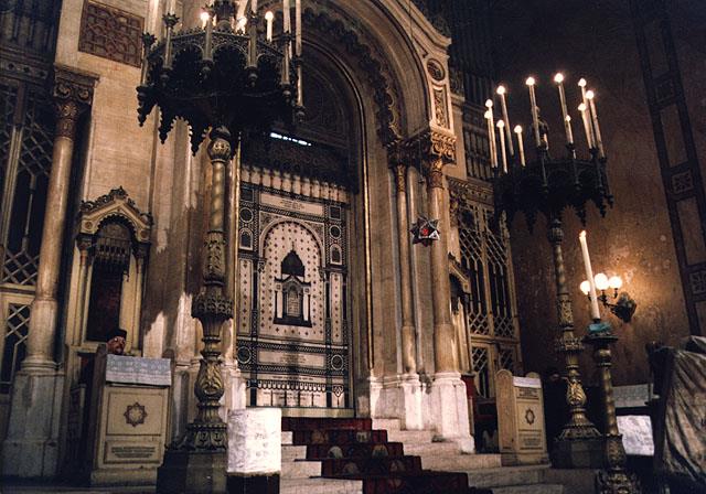 Ark, the Dohany Synagogue, Budapest, Hungary, 1980