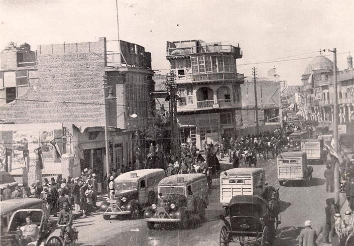 רחוב בבגדד, עירק, 1930