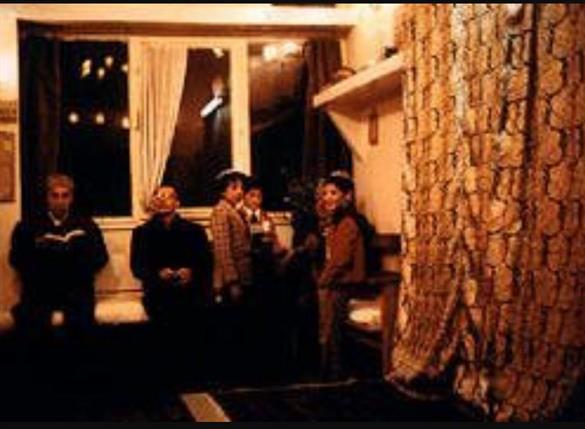 Havdalah Service in the last Synagogue of Kabul, Afghanistan, 1978. Photograph: Judah Segal, USA. ANU – Museum of the Jewish People, the Oster Visual Documentation Center